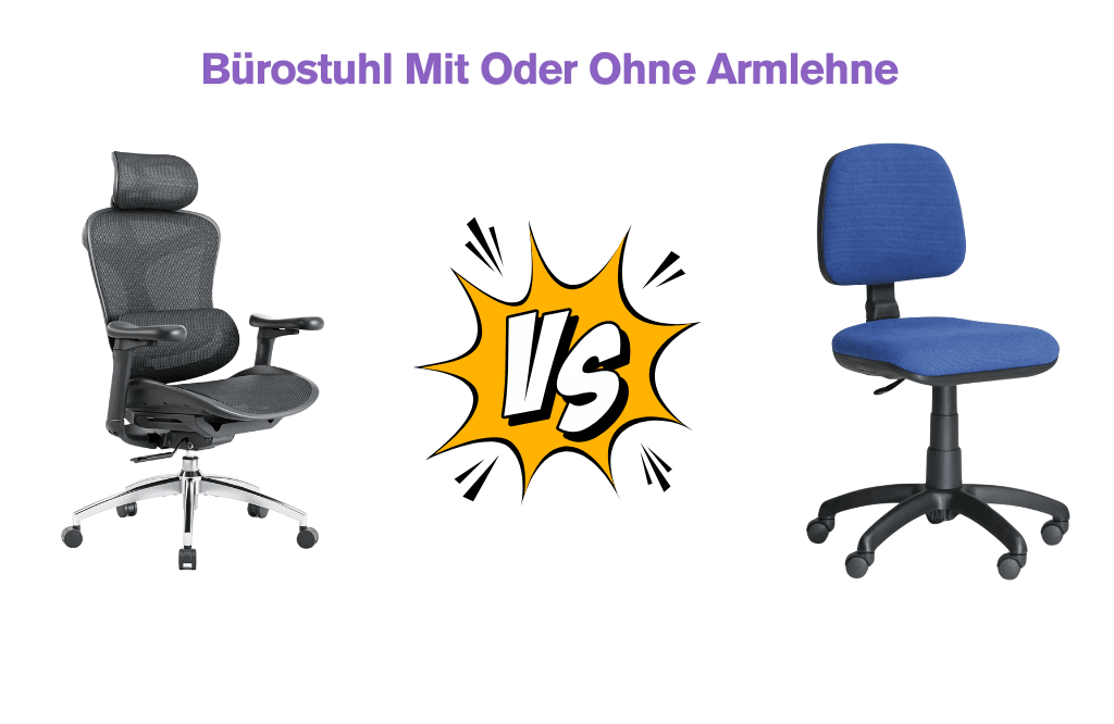 Bürostuhl Mit Oder Ohne Armlehne