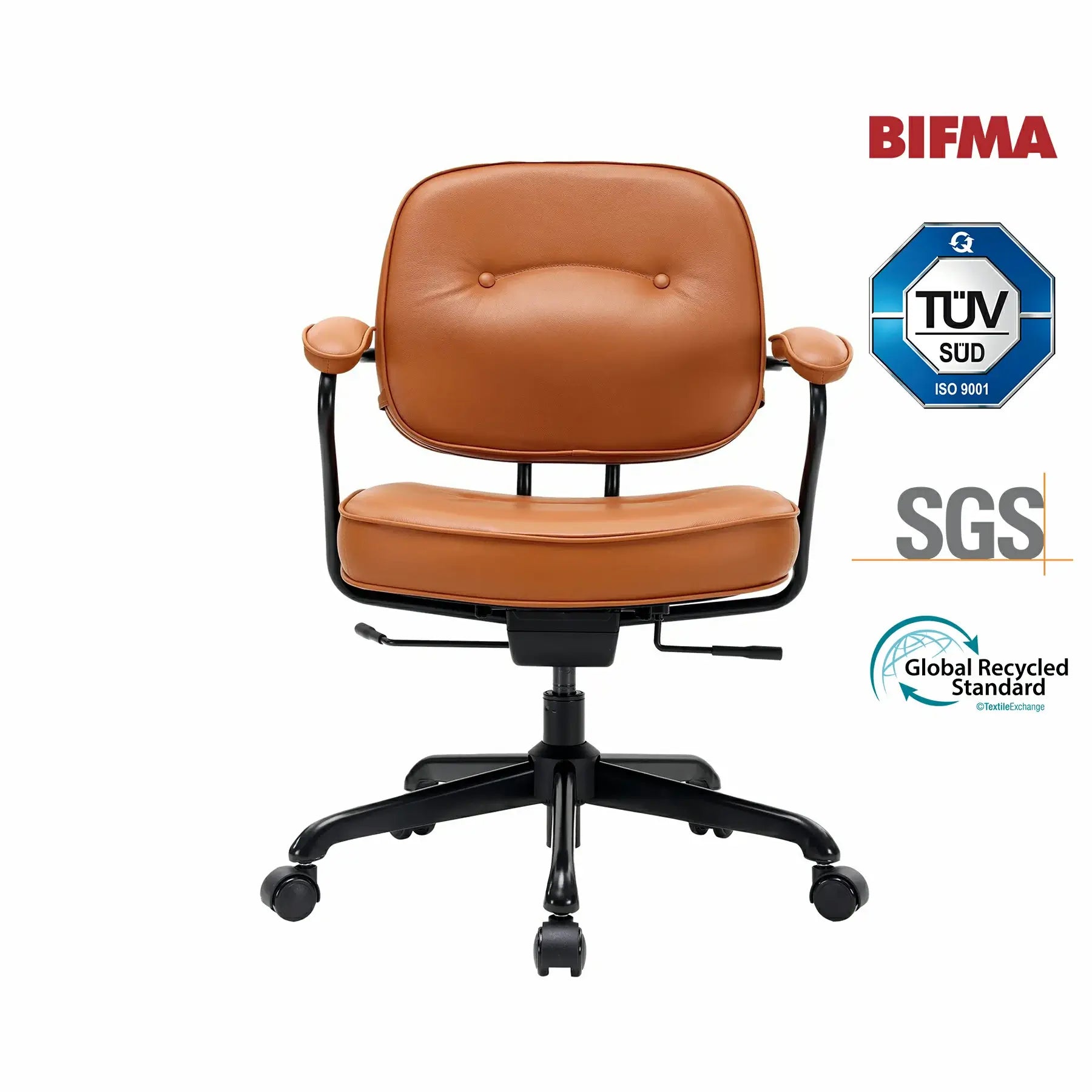 L3 Bürostuhl Aus Leder