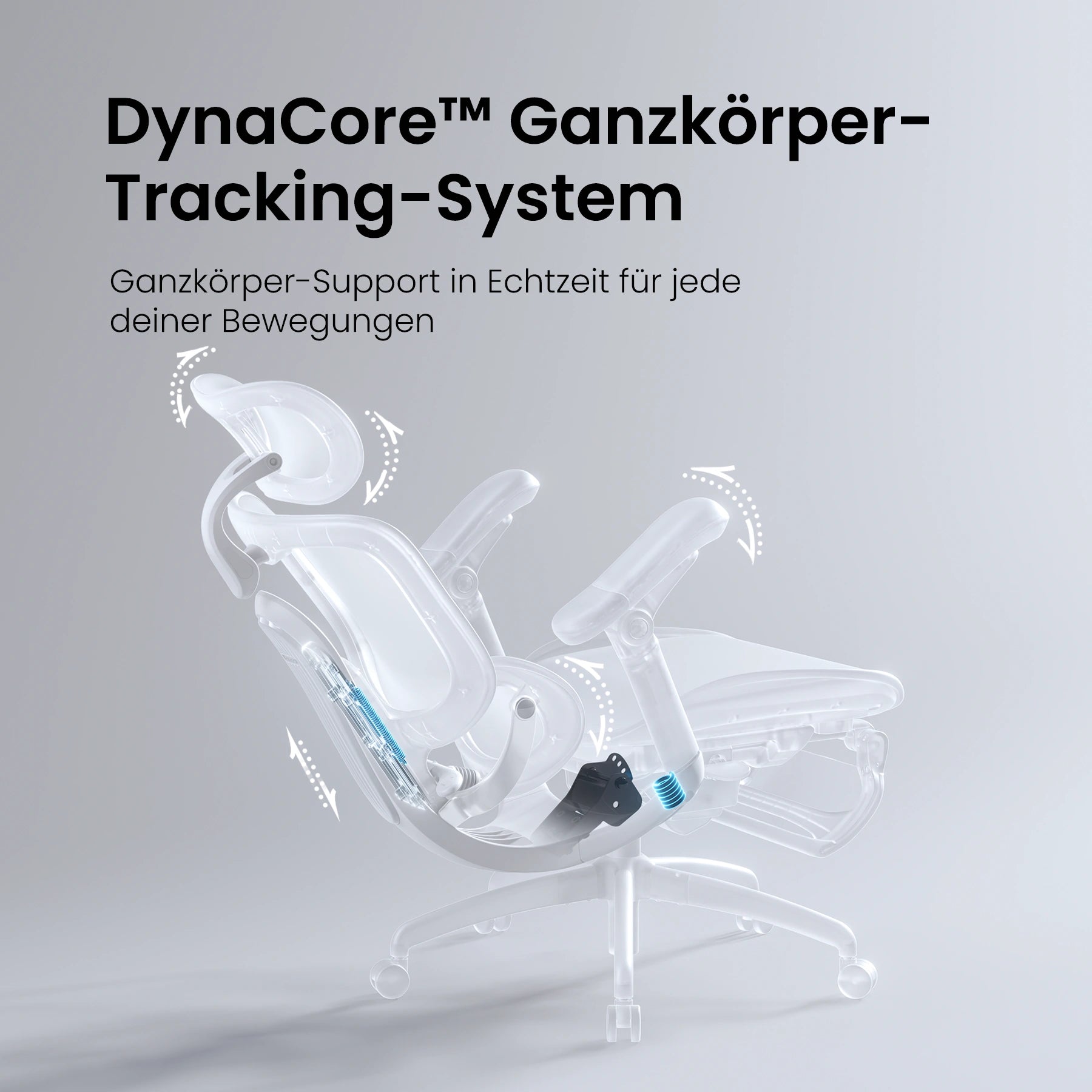 Doro C300 Pro V2 Ergonomischer Stuhl mit Ganzkörper-Anpassung