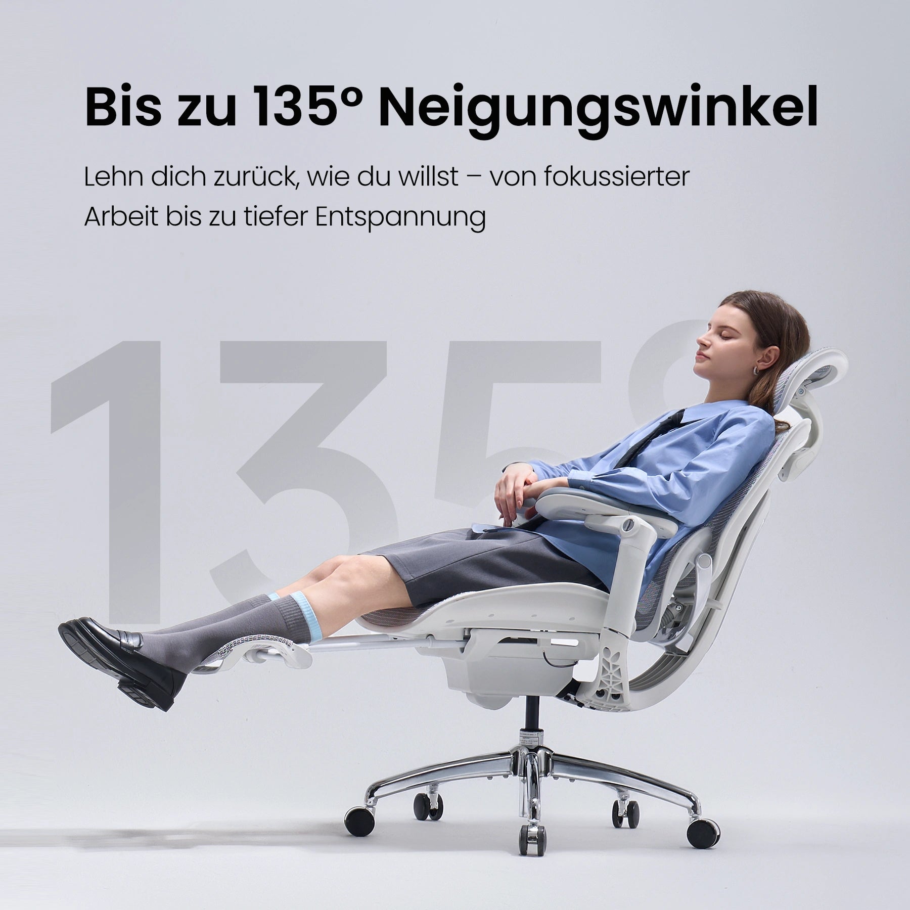 Doro C300 Pro V2 Ergonomischer Stuhl mit Ganzkörper-Anpassung