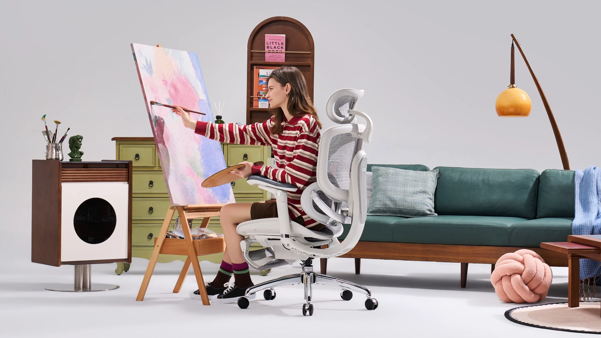 Doro C300 Pro V2 Ergonomischer Stuhl mit Ganzkörper-Anpassung