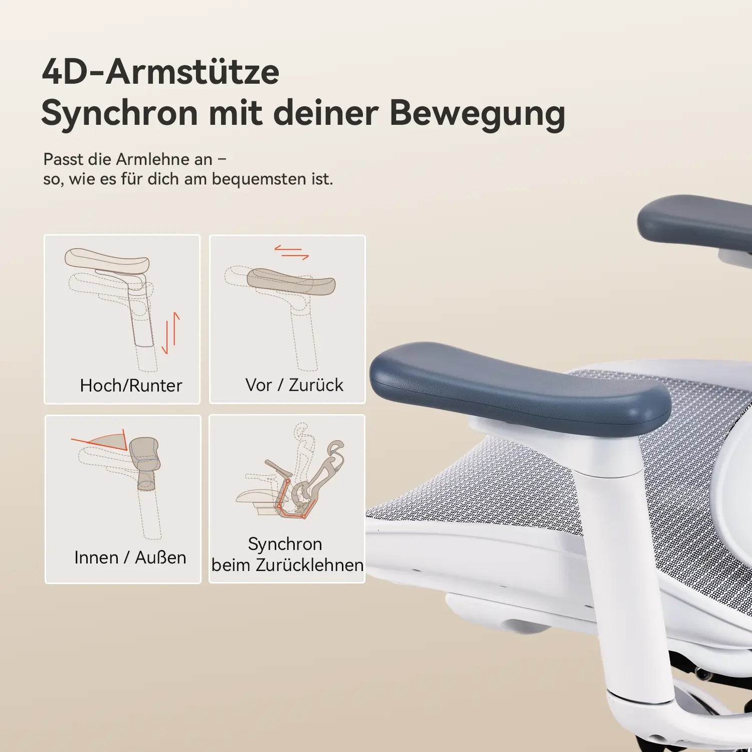 Doro C300 Ergonomischer Bürostuhl