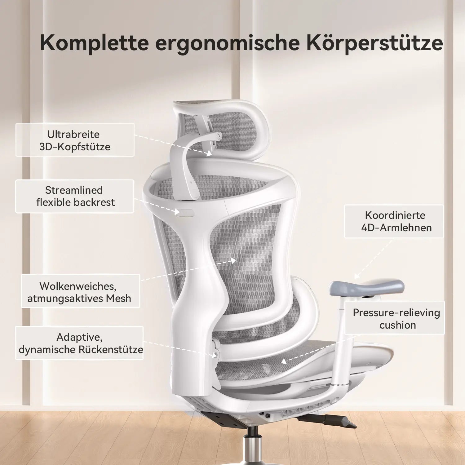 Doro C300 Ergonomischer Bürostuhl